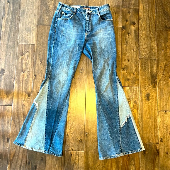 Anthropologie Denim - Anthropologie PILCRC Patchwork Jeans. Size 28